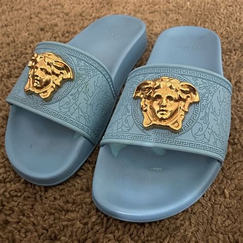 versace woman slides|versace espadrilles women's.